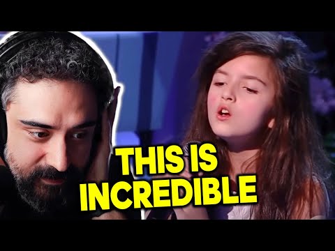 Arab Man Celebrates Birthday with  Angelina Jordan - Fly Me To The Moon (Reaction)