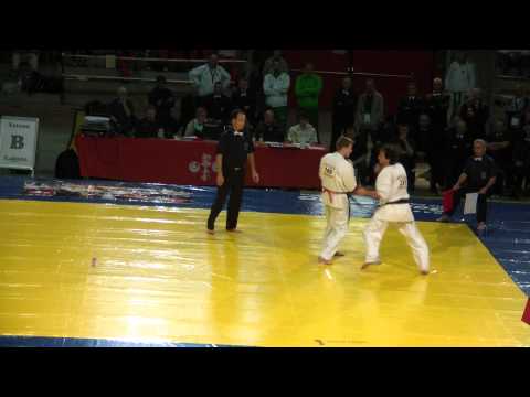 EC Shinkyokushin 2013 Vytautas CEPLA (Lithuania) Vs Marius ILAS (Romania)