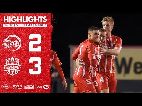 FFA Cup 2018 Preliminary Round 6 - Moreton Bay United vs Olympic FC Highlights