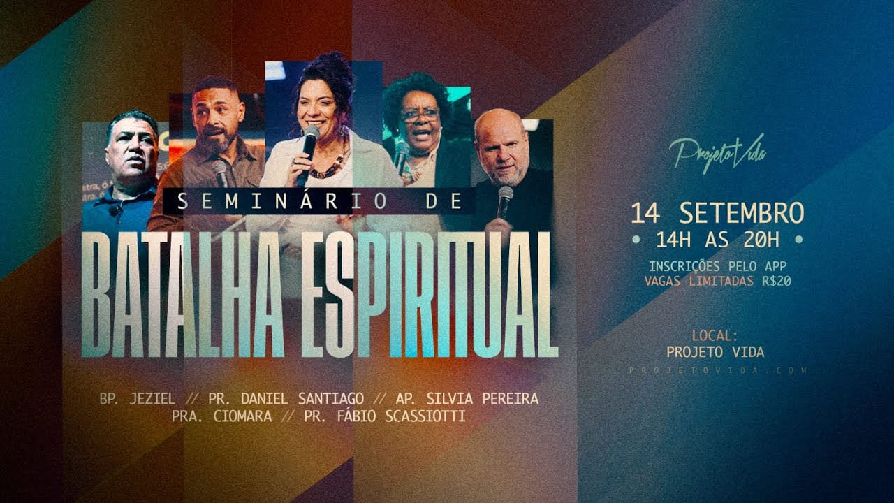 Seminário de Batalha Espirítual | Seja bem vindo a Igreja Online