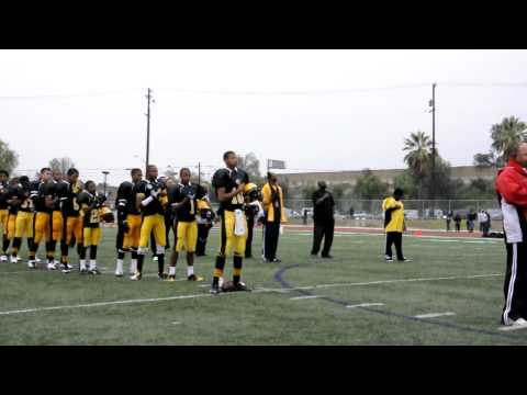 Big Dog Bowl 2011 National Anthem by Mahkenna Tyson