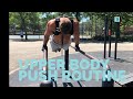 BODY WEIGHT PUSH WORKOUT - SHOULDERS - CHEST - CALISTHENICS