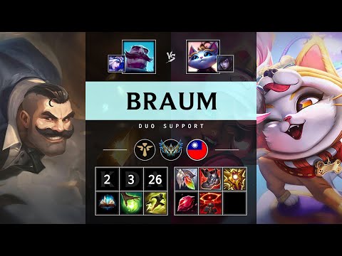 Braum Support vs Yuumi - TW Challenger Patch 25.15