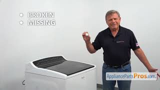 How To: Whirlpool/KitchenAid/Maytag Washer Washplate Cap W11050804