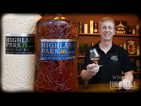 Highland Park - 15 Jahre 44 % vs. 16 Jahre 44,5 % Vol.