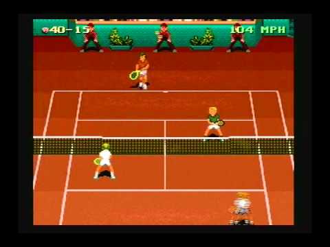 Final Set Tennis Super Nintendo