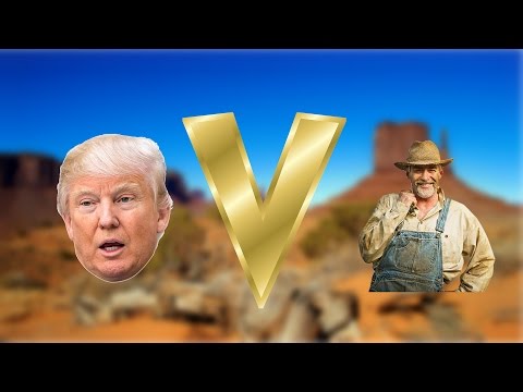 Trump Vs Angry Farmers | Totally Accurate Battle Simulator |