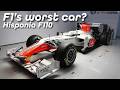Hispania F110 HRT F112 Are These The Worst F1 Cars Ever