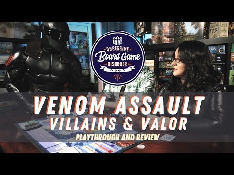 Venom Assault Villains & Valor Expansion | Full Playthrough & Review