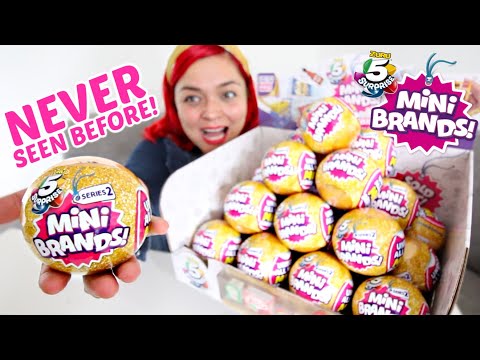 FIRST LOOK! Mini Brands Series 2 *UNBOXING FULL CASE*