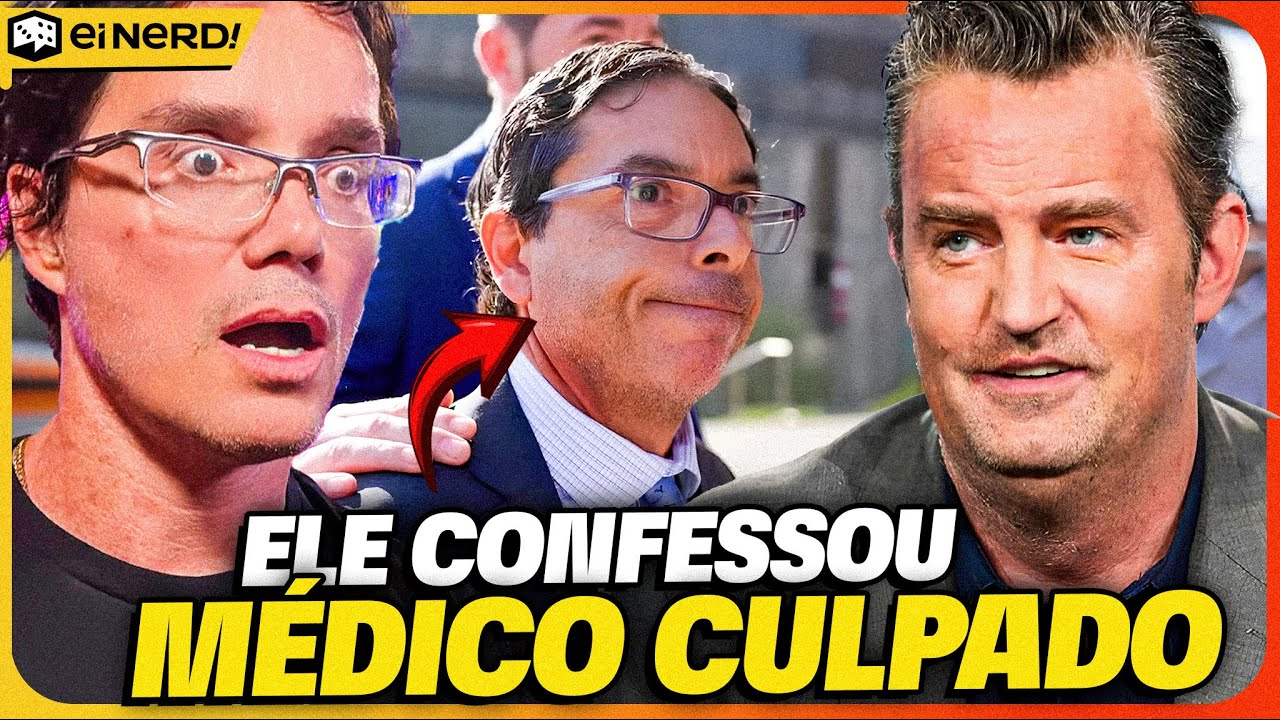ELE É O CULPADO! MÉDICO DE MATHEW PERRY CONFESSA TUDO SOBRE A MORTE DO ATOR  - ENTENDA O CASO