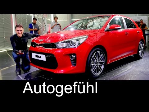 All-new Kia Rio World Premiere Exterior Interior REVIEW neu 2017/2018 - Autogefühl