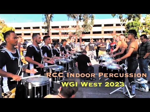 RCC Indoor Percussion 2023 | WGI West Finals Lot Warm Up [4K]