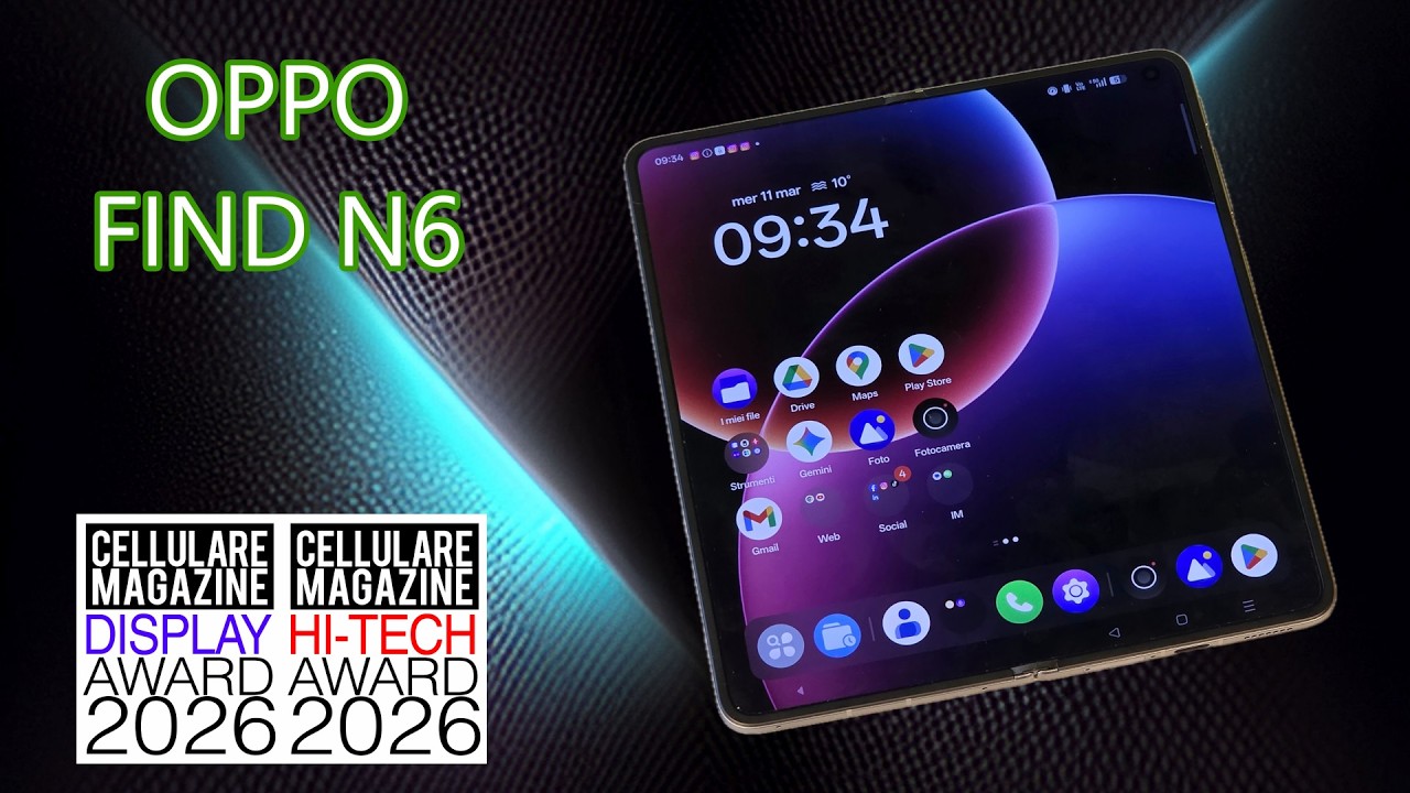 OPPO FIND N6 - La recensione di Cellulare Magazine