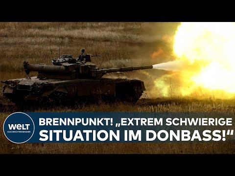 PUTINS KRIEG: "Extrem schwierige Situation im Donbass!" Die aktuelle Lage an der Front