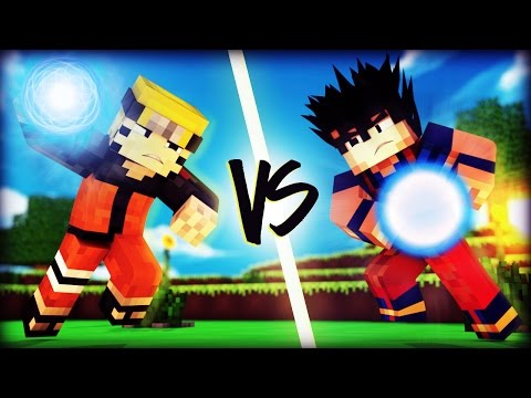 GOKU vs NARUTO! ‹ Minecraft Machinima ›