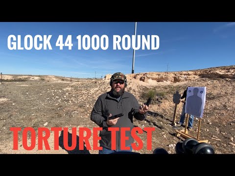 Glock 44 1000 round torture test!