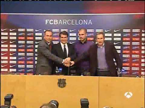 La renovacion de Guardiola Telediario II.