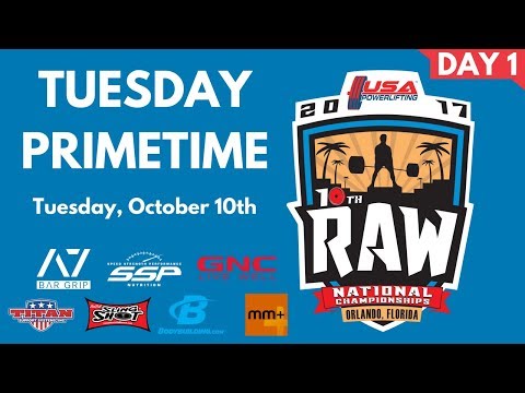 Primetime Tuesday - 2017 USA Powerlifting Raw Nationals