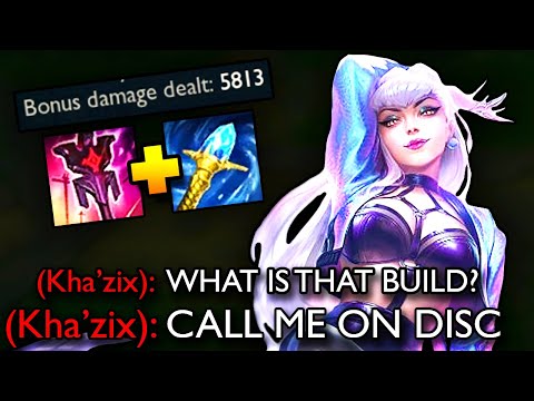 This Kha'zix wanted to Discord after I showed him the Imperial Mandate Evelynn Build