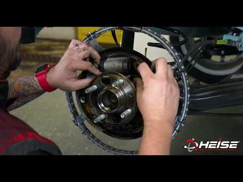 Heise LED - How to Install Expandable LED Wheel Rings on Drum Brakes (HE-CHASE-WS1)