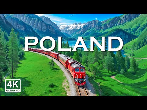 FLYING OVER POLAND (4K UHD)  - Relaxing Music Along With Beautiful Nature Videos  - 4K Video HD