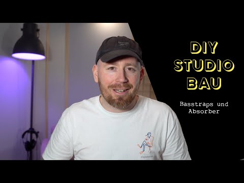DIY recording studio building 02 - Bass traps and absorbers
