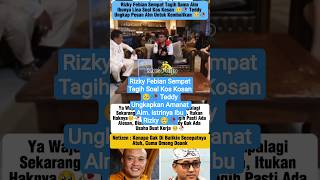 Download lagu Rizky Febian Tagih Kos Kosan Yang Di Pegang Teddy #rizkyfebian #sule #teddypardiyana mp3