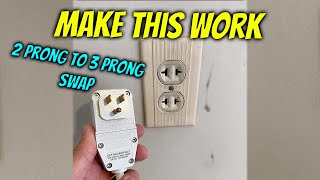 How to Change 2 Prong Outlets to 3 Prong