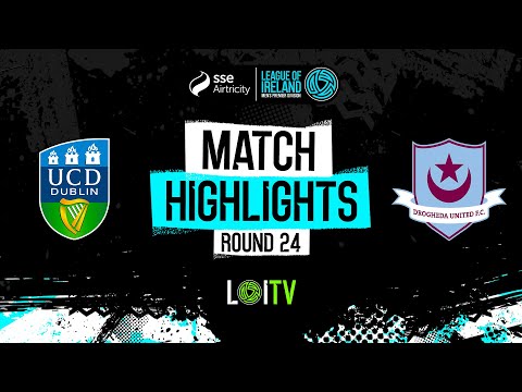 SSE Airtricity Men's Premier Division Round 24 | UCD 1-3 Drogheda United | Highlights