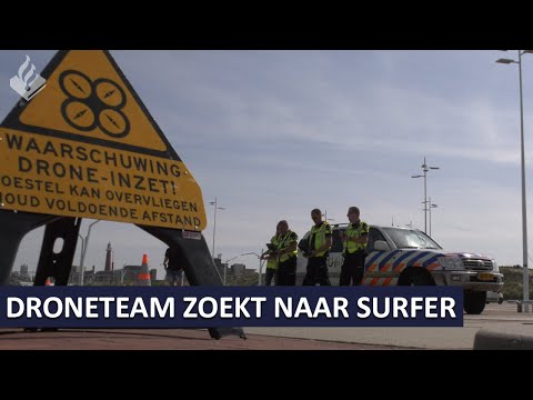 Politie Landelijke Eenheid - DRONETEAM zoekt naar vermiste surfer