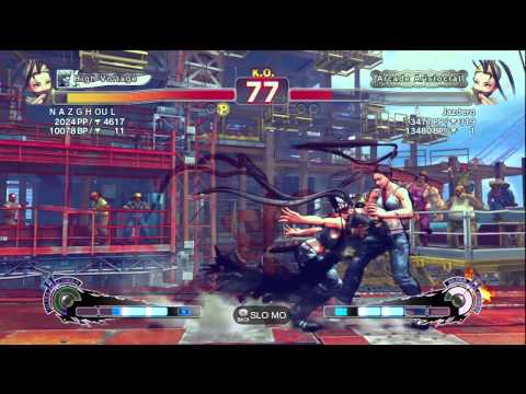 SSF4 AE N A Z G H OU L (Ibuki) VS. Jazdero (Ibuki) Rank