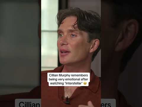 Cillian Murphy Remembers Being Very Emotional After Watching 'Interstellar' 🥹