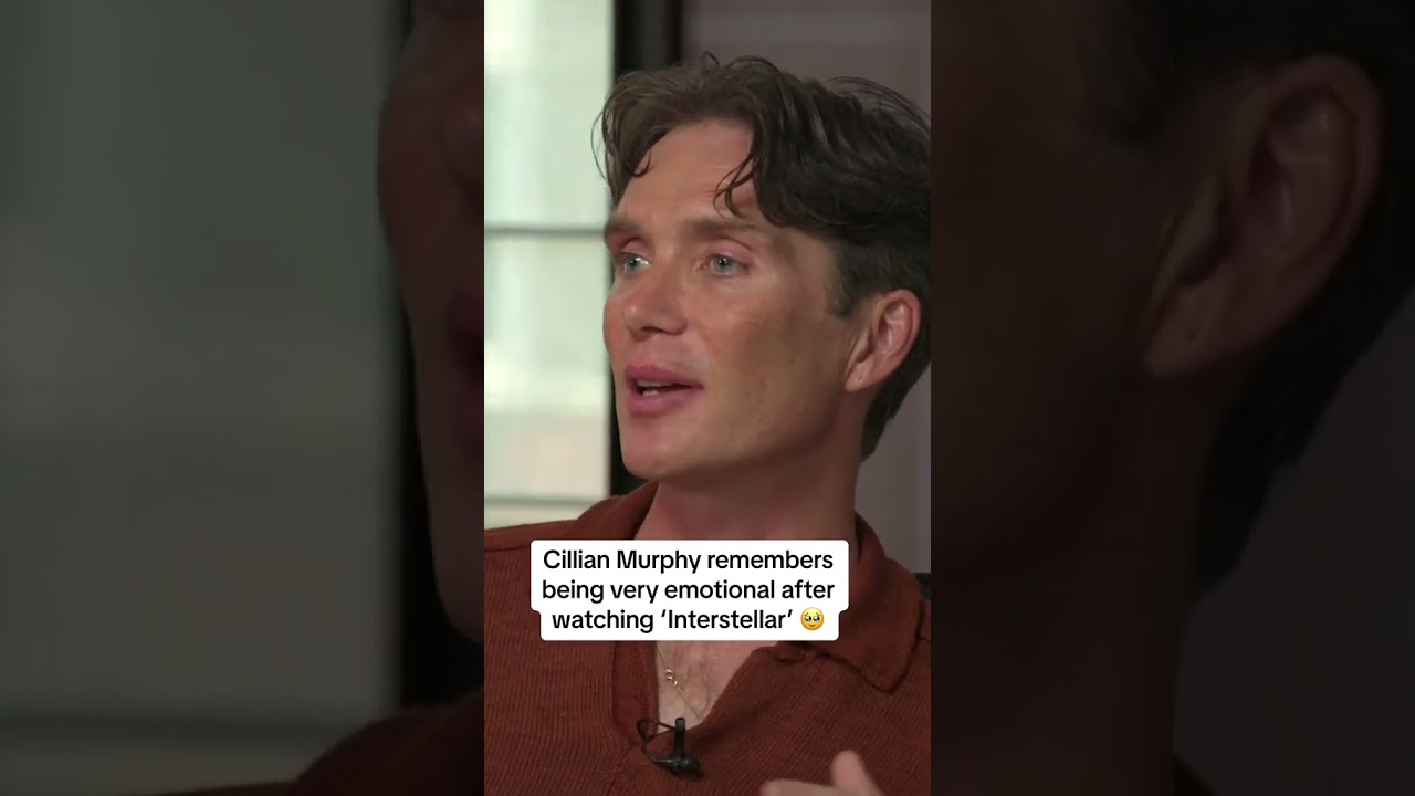 Cillian Murphy Remembers Being Very Emotional After Watching 'Interstellar' 🥹