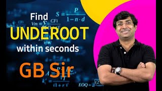 Find Under Root of a number under seconds | GB Sir