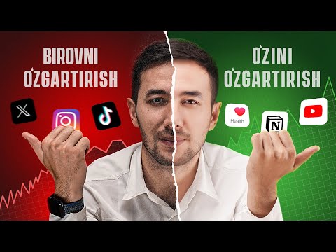 Eng zo'r yo'l — o'zini o'zgartirish