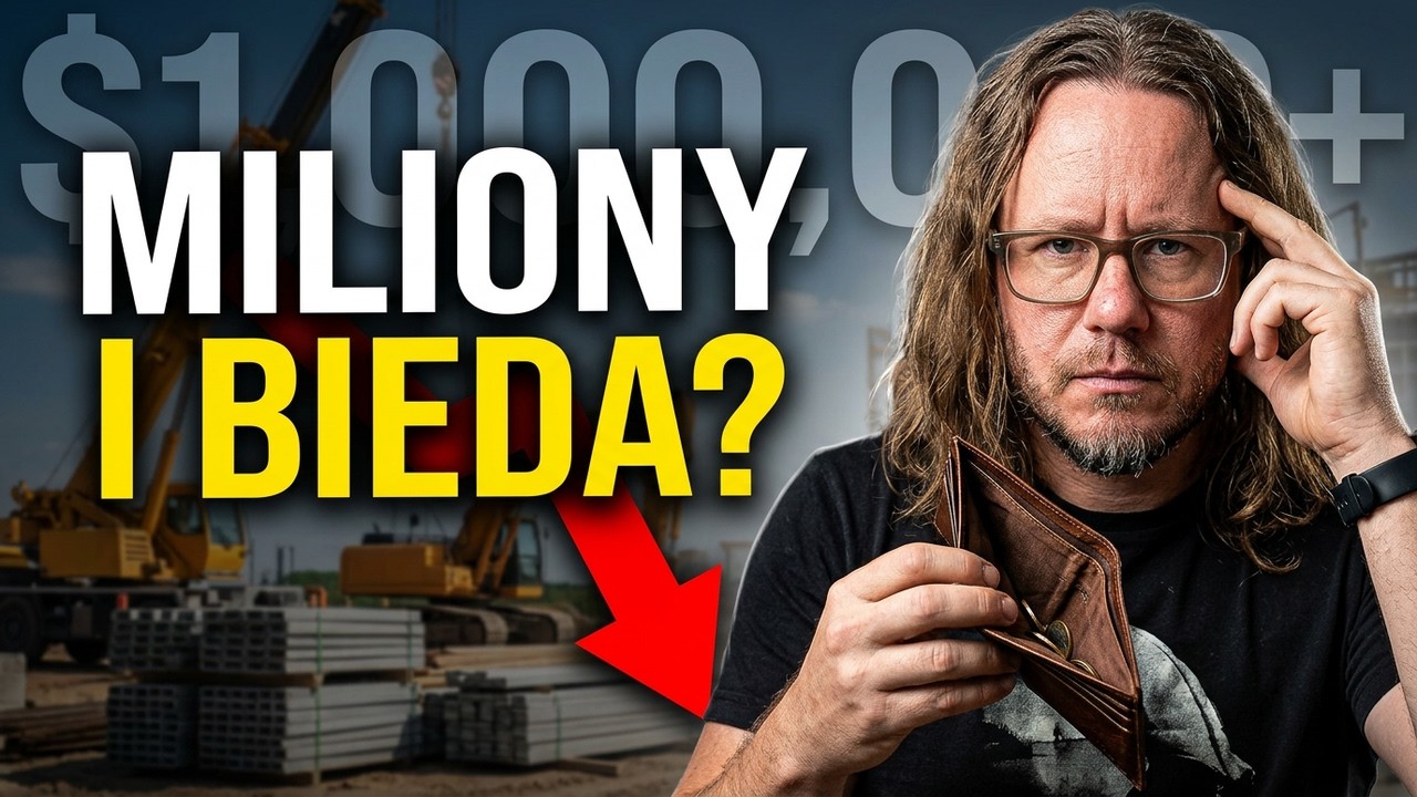 Dlaczego budowlańcy z wysokimi przychodami są biedni?