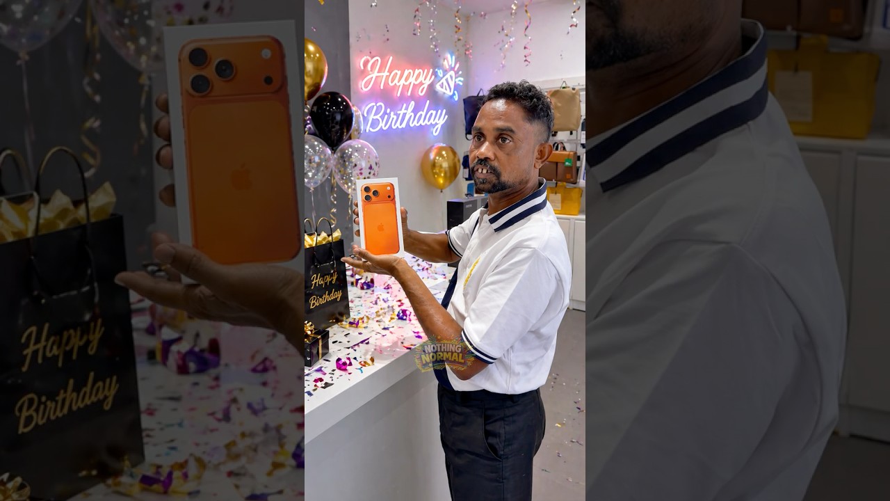 Helicopter Uncle’s Birthday iPhone Surprise 😱