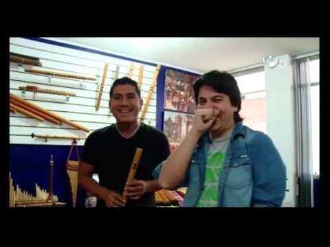 QUENA - CHECHO "JAZZ ANDINO", Prueba de sonido con Lucho Quequezana.