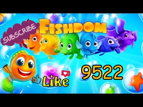 fishdom 2022, no Boosters, 9522  level - прохождение без бустеров, 9522 уровень.