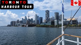 Toronto harbourfront boat cruise 🇨🇦