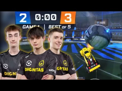 Dignitas FLEX their 0 SECOND Team Passing Plays | TL vs DIG | RLCS EU Tour de Rocket League