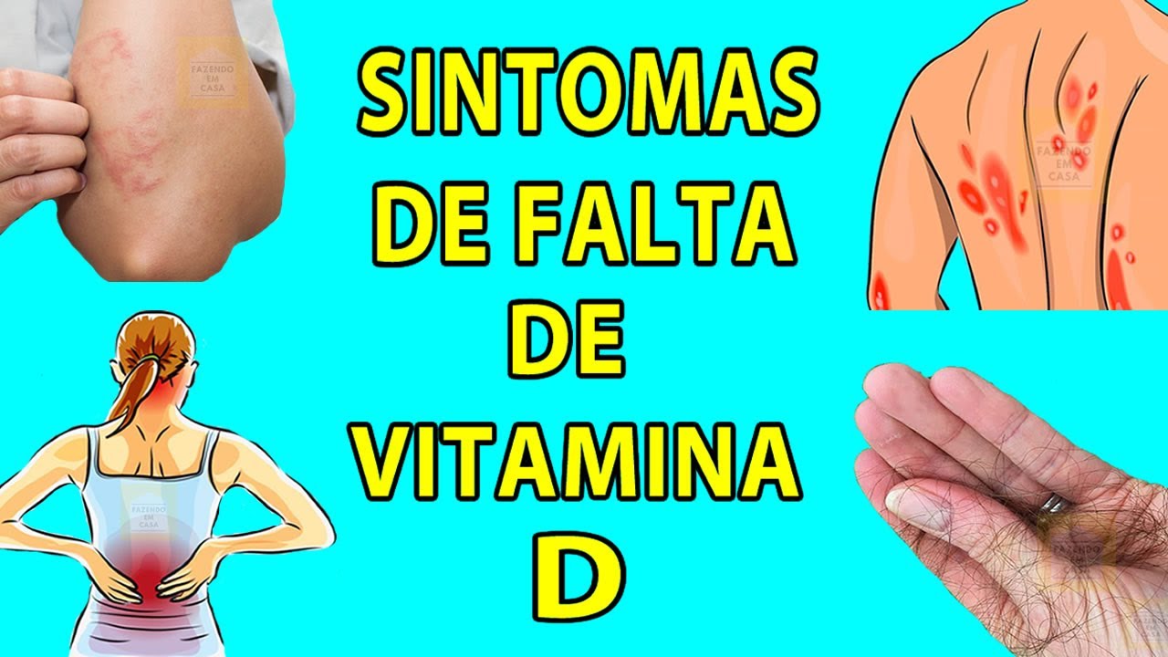 Sintomas de FALTA DE VITAMINA D Que NUNCA Devem Ser Ignorados