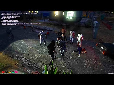YBN Nahmir & Crew GO ON A MISSION TO FIGHT THE OPPS! 👊 GTA 5 RP