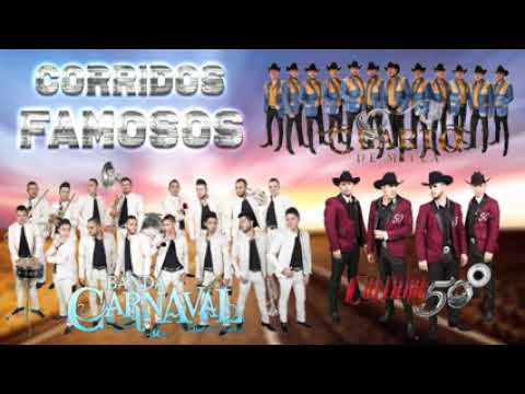 Banda Carnaval, Cuarto De Milla, Calibre 50 Exitos   Puros Corridos Mix 2021