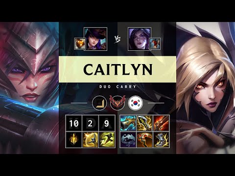 Caitlyn ADC vs Kai'Sa - KR Grandmaster Patch 25.20