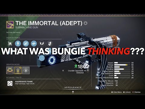 The New Trials SMG is NUTS (The Immortal Adept)