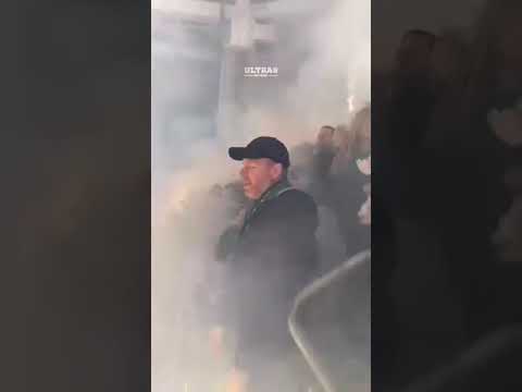 Amazing display from hammarby supporters in yesterday's Stockholm derby match against Djurgårdens.