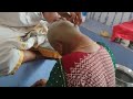 Young Woman Head Shave In Tirupati Mottai