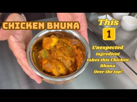 THE BEST CHICKEN BHUNA RECIPE EVER!!!  |  SERVES 4 in 25 MINUTES !